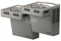 Elkay EMABFTLVR8SC Stainless Steel Dual Drinking Fountain with Vandal-Resistant Bubbler